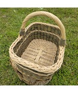 Heavy-Duty Foraging Basket - Handmade Wicker Market Tote  - €100,24 EUR