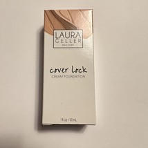 Laura Geller Cover Lock Cream Foundation Sand 1 FL OZ Sealed - £19.07 GBP