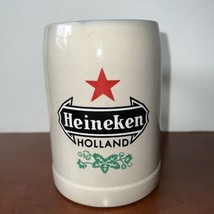 Vintage Heineken Holland Large Ceramic Beer .5L Stein Stoneware - £13.82 GBP