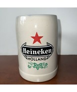 Vintage Heineken Holland Large Ceramic Beer .5L Stein Stoneware - $17.50
