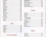 Wienerwald International Menu GERMAN Food New York City 1970&#39;s - £22.15 GBP