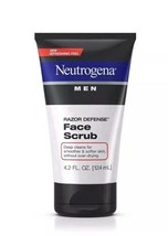Neutrogena Men Exfoliating Razor Defense Daily Shave Face Scrub Conditio... - $1,093.73 MXN