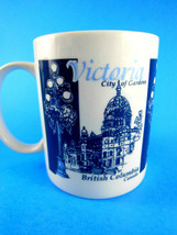 Victoria British Columbia City of Gardens Souvenir Coffee Mug Cup - $185.64 MXN