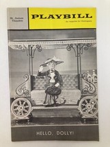 1965 Playbill St. James Theatre Carol Channing, Jerry Dodge in Hello, Dolly! - £14.92 GBP