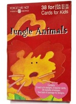 Vintage Valentine Cards For Kids Jungle Animals American Greetings Retro 1990s - $8.59