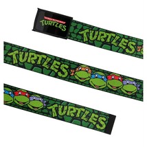 TMNT Teenage Mutant Ninja Turtles Heroes in a Half Shell Web Belt Green - £23.03 GBP