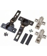 Knape and Vogt 8080HKL-SAL Partial Overlay Press-In Concealed - Black - $39.71 CAD