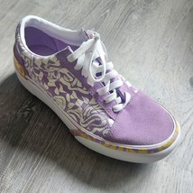 Vans Old Skool Stacked Wavy Days Platform Shoes Purple  5.5 Men / 7.0  Women - £31.63 GBP