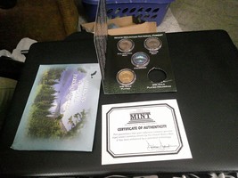 Set of 4 America&#39;s National Parks Quarters - White Mountain New Hampshire (2012) - £11.86 GBP