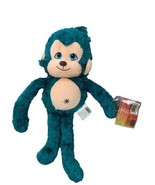 Bunki Munki Unlock The Power Of Happiness Stuffed Animal Monkey Toy Gree... - £13.55 GBP