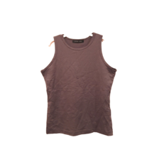 Linda Leal NWT Tank Top Size XXS &amp; S Gray Color Sleeveless Shirt Athletic Top - £24.72 GBP
