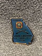 NEW 1998 VFW Georgia Jr Vice Commander in Chief John F Gwizdak Pin KG Ve... - $11.88