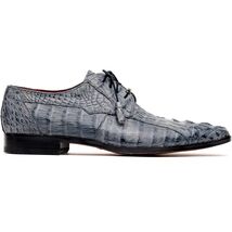 Men's Shoes genuine caiman crocodile dress derby's Tulum Gray image 2