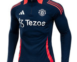 Adidas Manchester United Training Men&#39;s Football Top Soccer Asia-Fit NWT... - $104.31