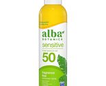 Alba Botanica Sensitive Sunscreen Fragrance Free Arisol Spray SPF 50 6oz... - $10.88