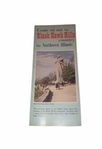 “Come On Out To Black Hawk Hills Country” Northwest Illinois 1975 Map &amp; ... - €6,92 EUR