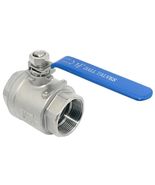 2pcs, 11/2" Stainless Steel, Ball Valve SS 304Q, WOG 1000, Full Flow-
sh... - $99.32