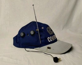 Vintage Dallas Cowboys AM FM Radio Hat Cap Snapback WORKS - Read Description - £34.88 GBP