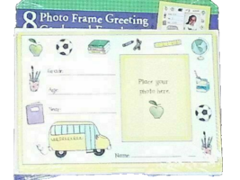 8 Photo Frame Greeting Cards and Envelopes - £27.99 GBP