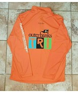Large Long-Sleeve Triathalon Swim Bike Run Shirt Race Outer Banks Tri OBX - £7.78 GBP