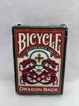 Bicycle Dragon Back Red Back Playing Card Deck Complete - $8.90
