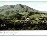Mill Valley and Mount Tamalpais California CA UNP UDB Postcard P16 - $4.90