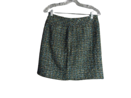 Ann Taylor Loft Multicolored Fuzzy Pencil Skirt Lined Size 4 Petites - $13.86