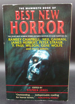 Stephen Jones Mammoth Book Of Best New Horror Vol. 11 Signed First Ed Anthology - £17.93 GBP