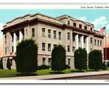 Court House Building Fremont Nebraska NE UNP WB Postcard O17 - $3.49
