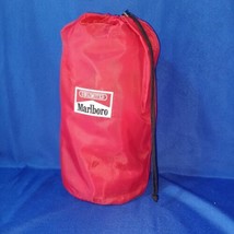 Vintage Marlboro Unlimited Sleeping Bag Red Plaid Interior Fleece Campin... - $857.64 MXN