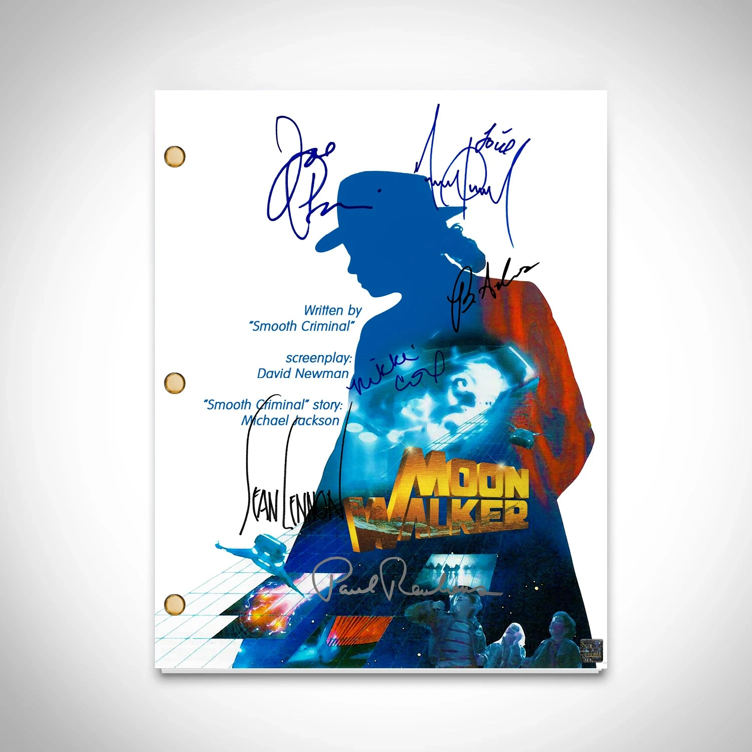 Michael Jackson Moonwalker Script Limited Signature Edition - £95.38 GBP