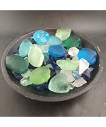 3 Lbs Decorative Glass + Art Cast Pieces (Starfish, Shells, Clams) + Woo... - $30.00