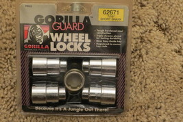 Gorilla Automotive 62671 Gorilla Guard Wheel Locks (7/16&quot; Short Shank) - £13.14 GBP