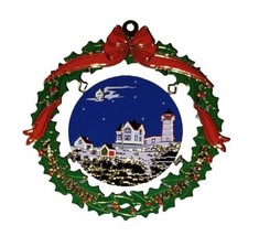 Nubble Lighthouse York, Maine ME Christmas Tree Holiday Ornament - $15.00