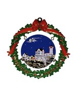 Nubble Lighthouse York, Maine ME Christmas Tree Holiday Ornament - £11.76 GBP