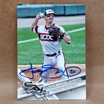 2017 Topps #434 Tyler Saladino SIGNED Autograph Chicago White Sox Card - £3.92 GBP