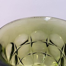 Vintage L.E. Smith Avocado Green 10 oz. Water Glass Goblet - $15.27
