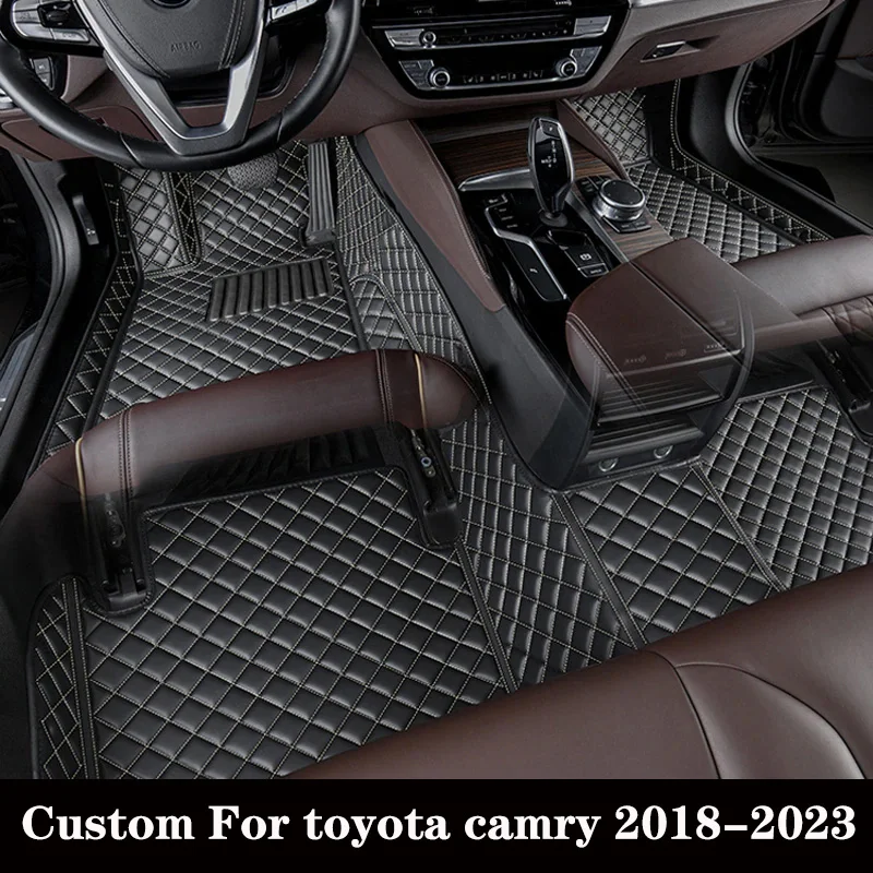 Custom Car Floor Mat For Toyota Camry 2018 2019 2020 2021 2022 2023 Wate... - $32.60+