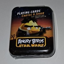 NEW Star Wars Angry Birds Yellow Han Solo Playing Cards Deck Collectible Tin - £7.87 GBP