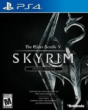 Elder Scrolls V Skyrim Special Edition W/MAP PS4 Fantasy Reborn Dragons Tamriel - £18.98 GBP