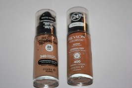 Revlon ColorStay 24hrs Matte Makeup Foundation #340 Early Tan + #400 Car... - £11.13 GBP