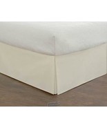Cotton Rich 200TC 14&quot; Bedskirt Ivory Queen - $32.53 CAD