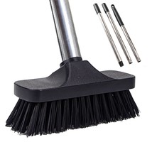 Push Broom Brush Stiff Bristles Floor Cleaning Brush Multi-Purpose Scrubber Brus - $28.99