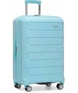Pagosa Indestructible Hardshell Expand Spinner Luggage Baby Blue Carry-O... - €84,97 EUR
