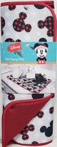 Microfiber Dish Drying Mat(16x18&quot;)DISNEY,CHRISTMAS,MICKEY Mouse Ears,Red Back,Bb - £12.65 GBP