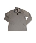 Head 1/4 Zip Stretch Long Sleeve Pullover Mens M Gray Performance Active... - $311.09 MXN
