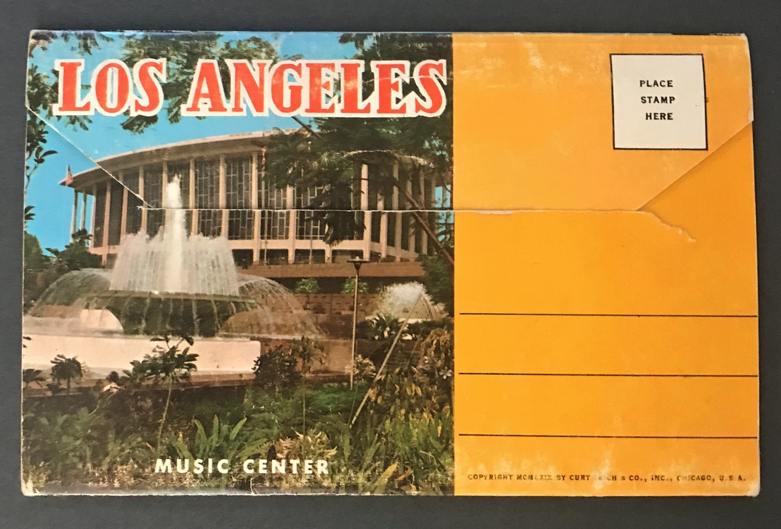 1969 Los Angeles 12 Postcard Foldout Set Item image 2