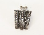 Sterling Silver Clip Earring 16.9mm x 13.4mm x 3.1mm ONE Earring Only - $10.78