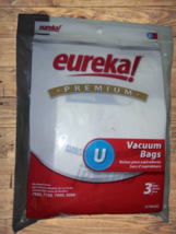 Eureka Premium U Vacuum Bags 3pk Model 57802C Fits 7600 7700 7900 9000 - £6.25 GBP