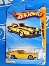 Hot Wheels 2010 New Models #36 &#39;71 Dodge Charger Yellow w/ 5SPs - £4.67 GBP